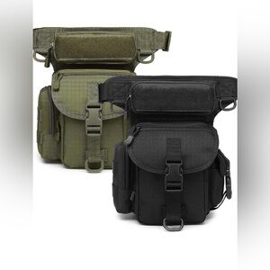 Tactical Black and Green Men’s Bag
